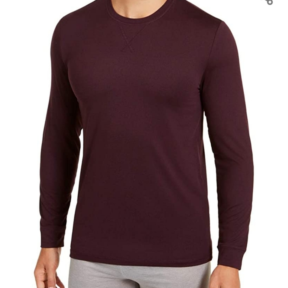 32 Degrees Cool Men Sleepwear Long Sleeve Lux Nigh